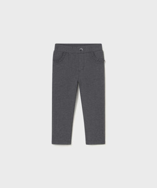 Pantalón básico tipo legging GRIS PLOMO