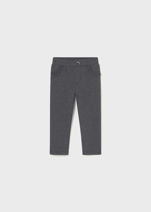 Pantalón básico tipo legging GRIS PLOMO