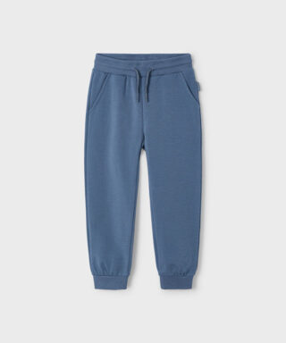 Pantalón sport con puños PETRÓLEO