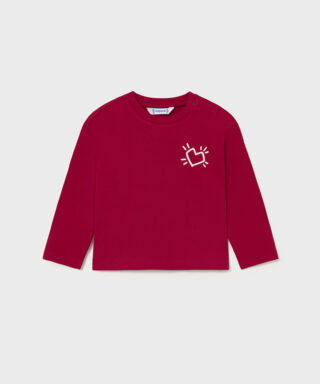 Camiseta m/l ´Growing wild´ ROJO