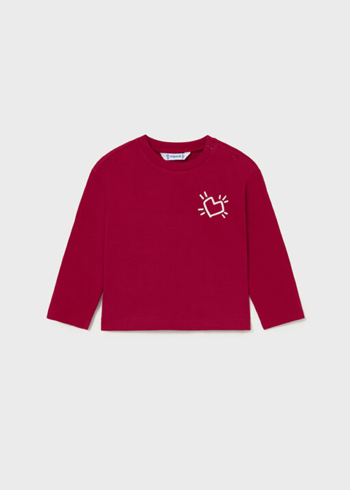 Camiseta m/l ´Growing wild´ ROJO