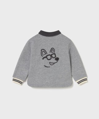 Sudadera tipo polo GRIS 7 15 02415 079 L 5