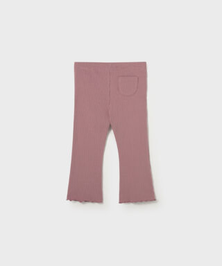 Legging acampanado de canalé MAQUILLAJE