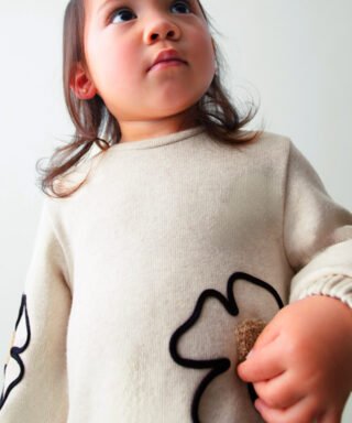 Vestido con flores BEIGE 10 15 02917 048 L 2