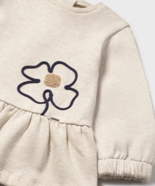 Vestido con flores BEIGE 12 15 02917 048 L 6