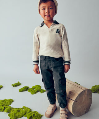 Pantalón cargo GRIS MARENGO