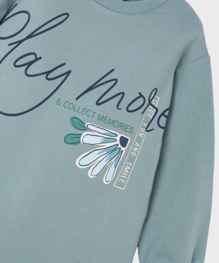 Vestido tipo sudadera ´Play more´ VERDE AGUA 5 15 04929 065 L 6