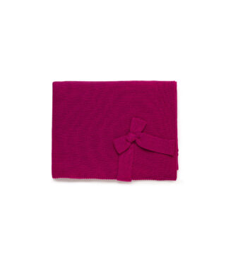 Mantita de punto con lazo BUGANVILLA