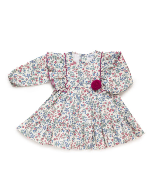 Vestido de flores BUGANVILLA