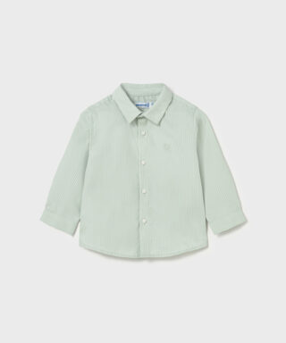 Camisa de rayas VERDE AGUA