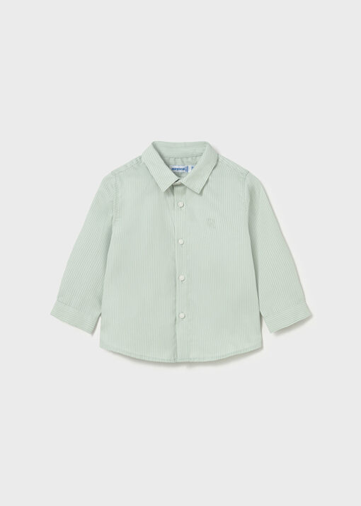 Camisa de rayas VERDE AGUA
