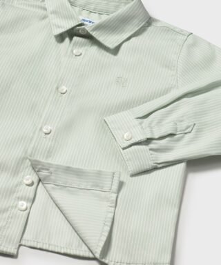 Camisa de rayas VERDE AGUA 6 15 00124 044 L 6