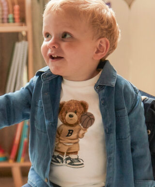 Camiseta m/l con osito NATA