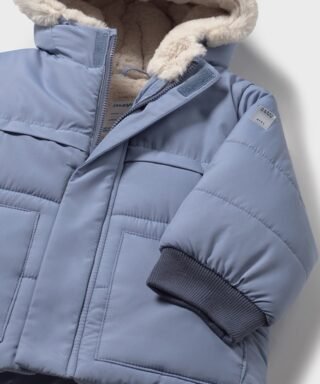 Abrigo con capucha y orejas AZUL 6 15 02424 049 L 6