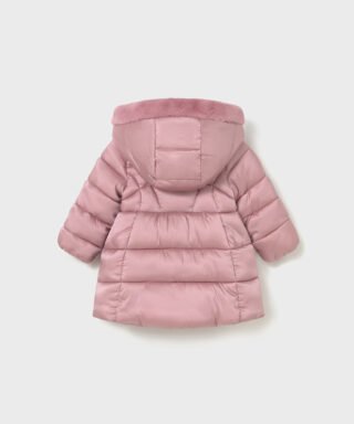 Abrigo plumas largo con pelito ROSA MAQUILLAJE 9 15 02436 054 L 5