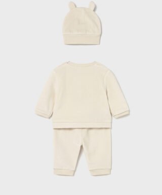 Conjunto 3 piezas de pana con animales CRUDO 9 15 02624 074 L 5