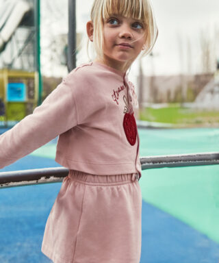 Vestido 2 en 1 con sudadera ROSA MAQUILLAJE
