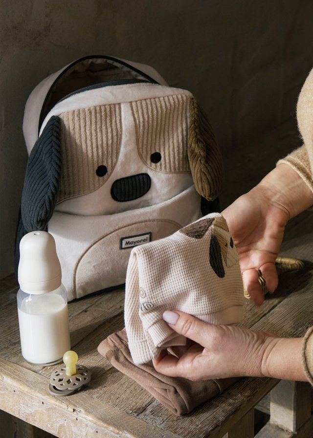 Mochila de pana PERRITO 3 Mochila de pana PERRITO