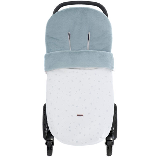 Saco de silla universal de polipiel con pelo Col. Clea MENTA