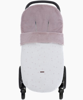 Saco de silla universal de polipiel con pelo Col. Clea ROSA MAQUILLAJE