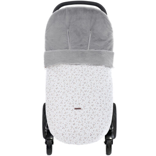 Saco de silla universal de polipiel con pelo Col. Inés GRIS