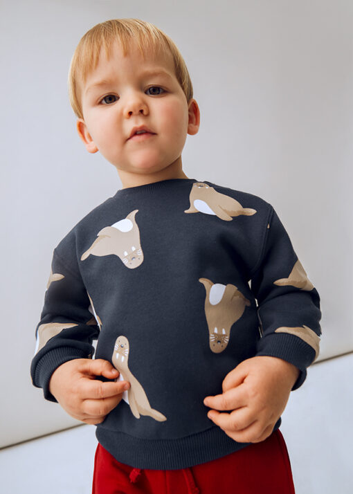 Sudadera con focas MARINO