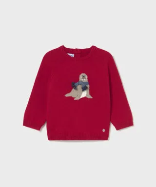 Jersey con foca ROJO