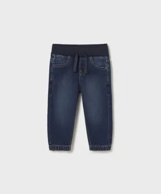 Pantalón vaquero con gomas JOGGER