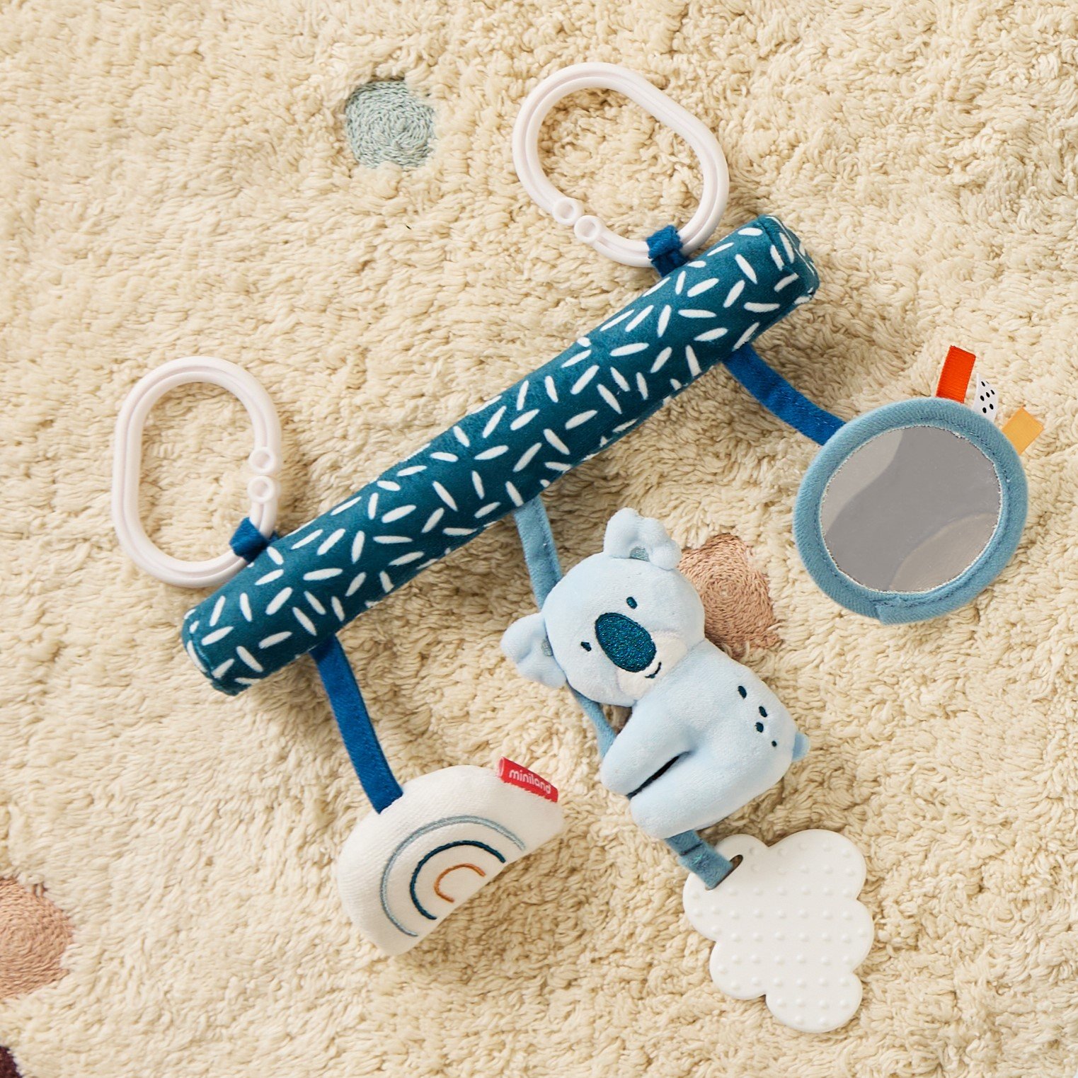 Juguete de actividades sensoriales KOALA AZUL 4 Juguete de actividades sensoriales KOALA AZUL - Imagen 2