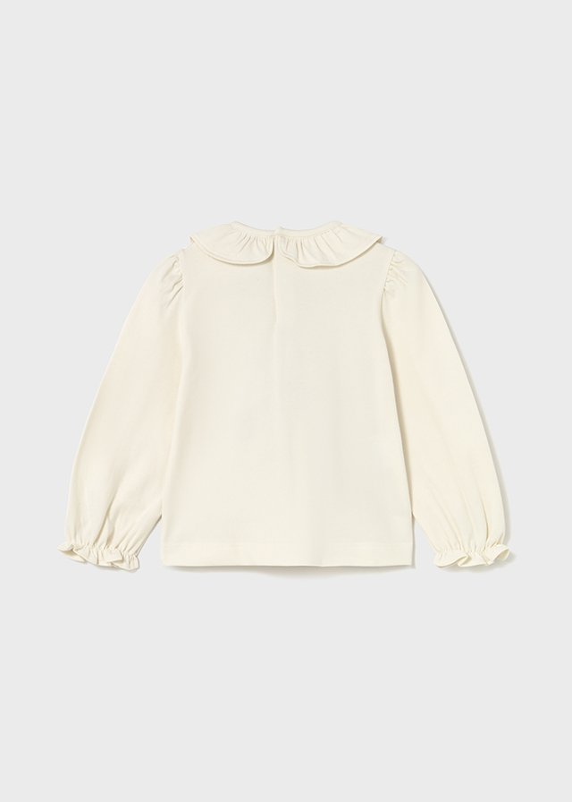 Camiseta m/l con muñeca BEIGE 4 Camiseta m/l con muñeca BEIGE - Imagen 3