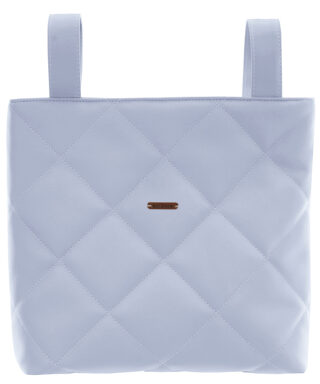 Bolso talega rombos de polipiel AZUL