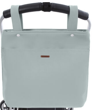 Bolso talega de polipiel VERDE AGUA