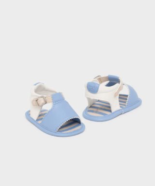 Sandalia AZUL Y BEIGE 9 24 09734 046 M 6