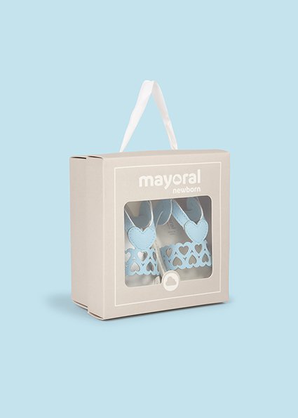 Sandalia con brillo CELESTE 7 Sandalia con brillo CELESTE - Imagen 5