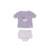 Conjunto de 2 piezas de punto LILA 1 24082