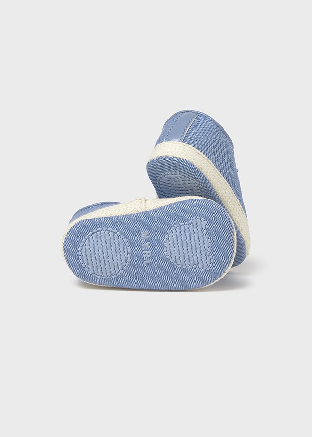 Esparteña con cordones AZUL 5 Esparteña con cordones AZUL - Imagen 3