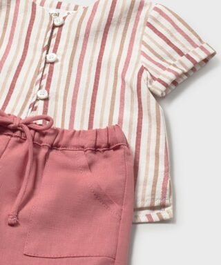 Conjunto 2 piezas de rayas TERRACOTA 6 26 01280 044 L 6