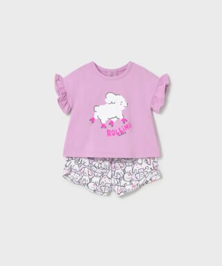 Conjunto 2 piezas de perritos LILA