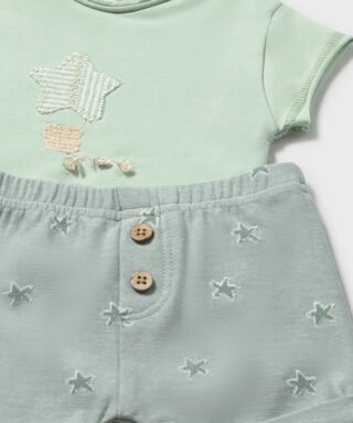 Conjunto 4 piezas de estrellas VERDE 8 26 01626 058 L 7