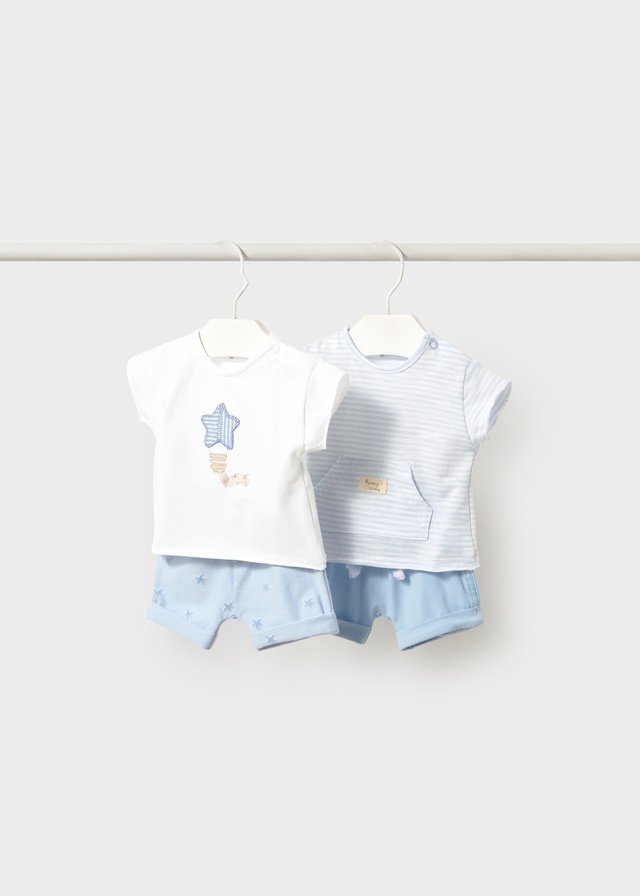 Conjunto 4 piezas de estrellas CELESTE 3 Conjunto 4 piezas de estrellas CELESTE