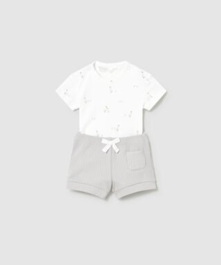 Conjunto 4 piezas de ocas BLANCO Y GRIS 7 26 01630 073 L 5