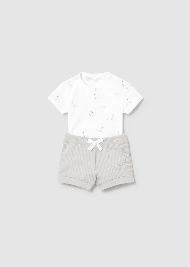 Conjunto 4 piezas de ocas BLANCO Y GRIS 4 Conjunto 4 piezas de ocas BLANCO Y GRIS - Imagen 2