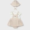 Peto y gorro de osito BEIGE 2 26 01631 048 L 4