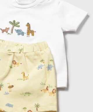 Conjunto 4 piezas de animales AMARILLO 8 26 01652 037 L 7