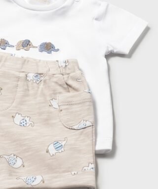 Conjunto 4 piezas de elefantes AZUL 7 26 01652 038 L 7