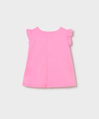 Vestido estampado primaveral ROSA CHICLE 7 26 01810 024 L 5