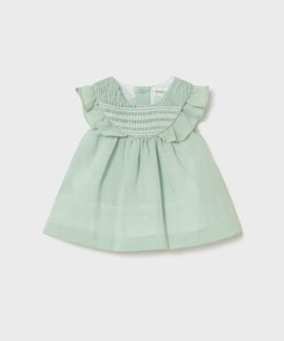 Vestido con fruncido MENTA