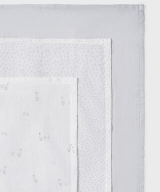 Set de 3 muselinas GRIS 5 26 09060 030 L 5