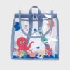 Mochila transparente MAR AZUL