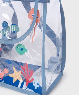 Mochila transparente MAR AZUL 6 26 09088 054 L 6